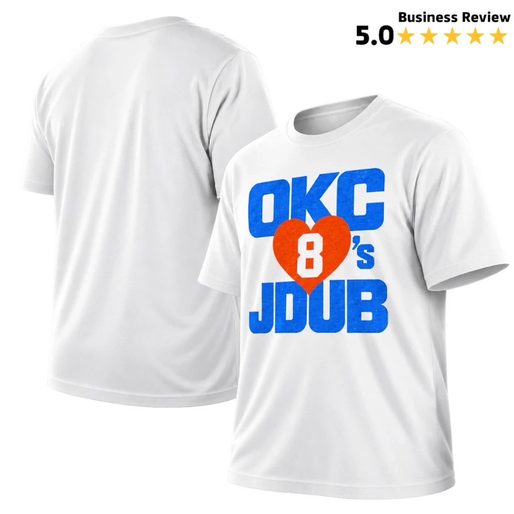 Oklahoma City Thunder Jalen Williams JDub Number 8 Shirt