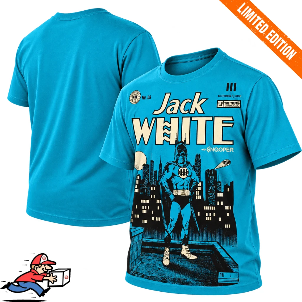 Jack White Nashville TN October 9 2026 All Over Print T-Shirt