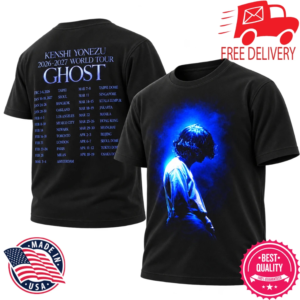 Kenshi Yonezu Ghost World Tour 2026 2027 Two Sided T-Shirt