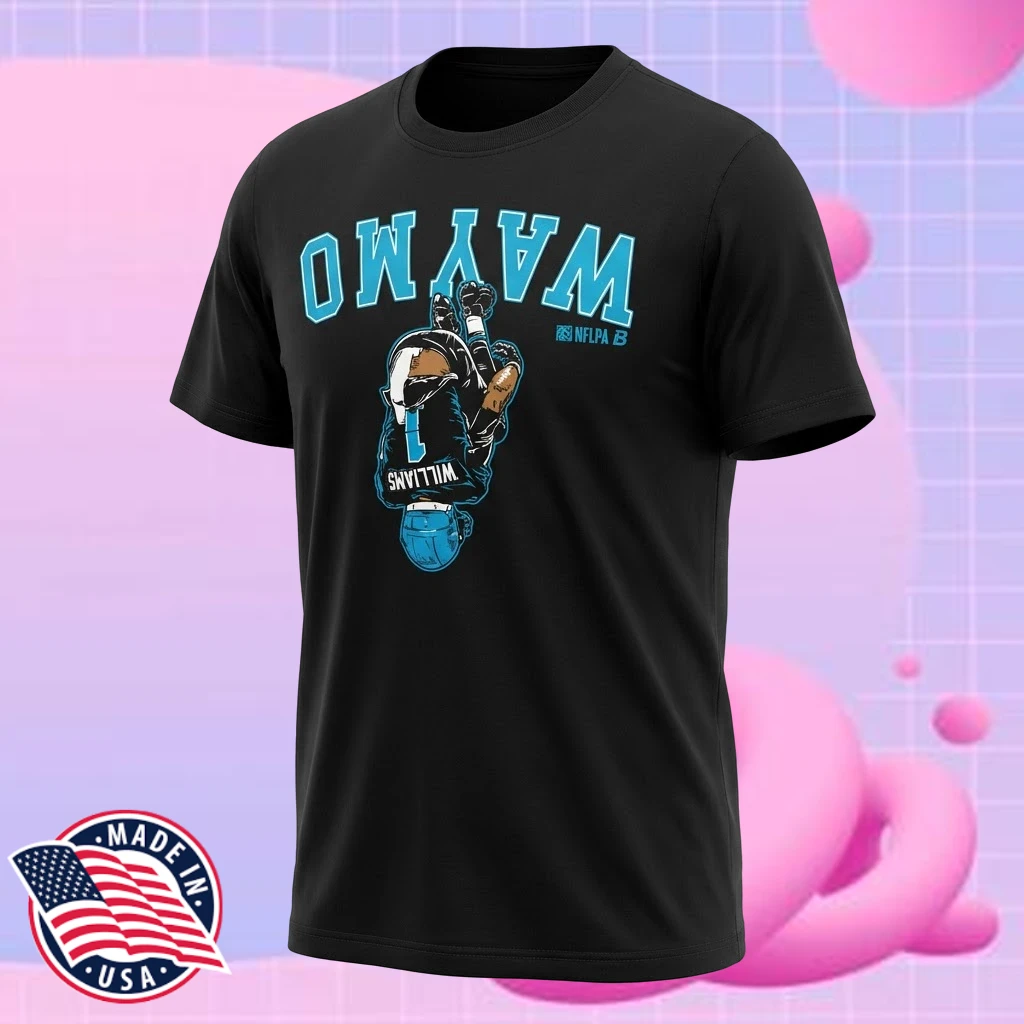 Caleb Williams Waymo Upside Down Celebration Shirt