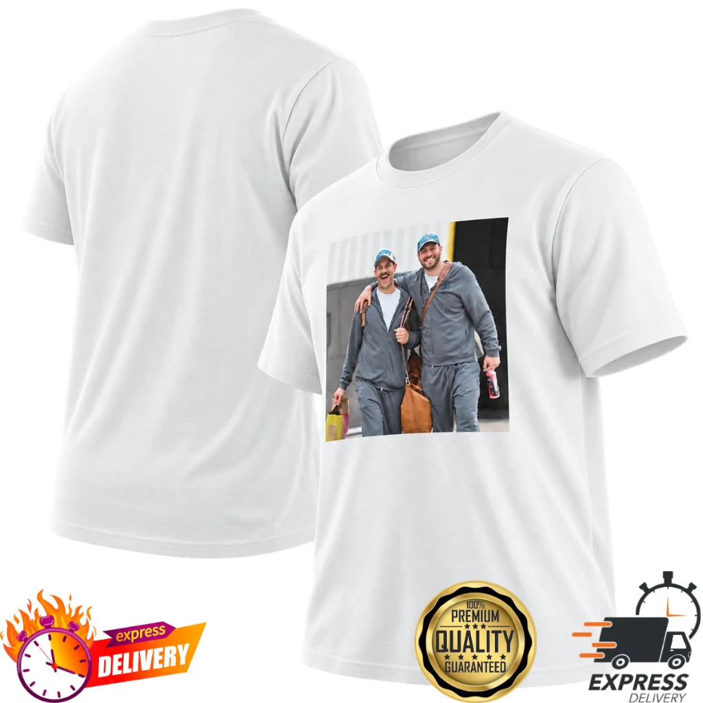 Sam LaPorta and Brock Wright Gameday Arrival Shirt
